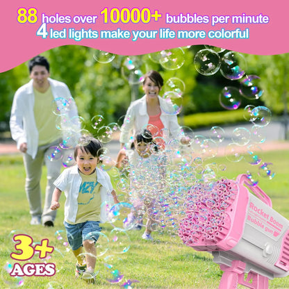 BUBBLE FUN Bazooka Gun- 60 holes